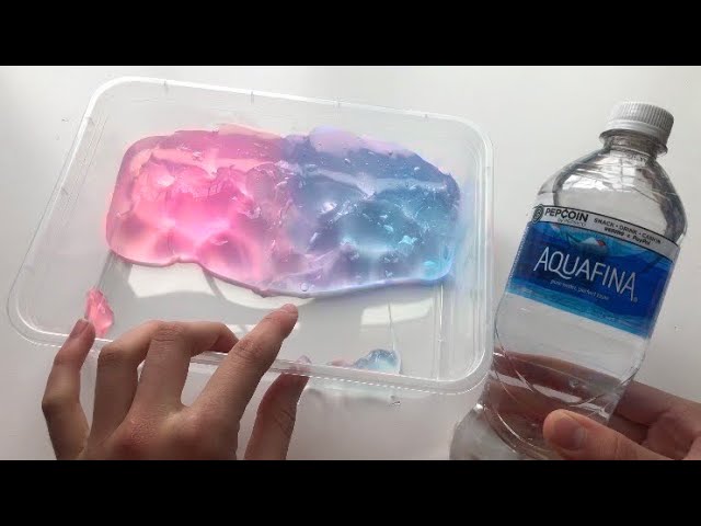 WATER SLIME! How to Make Crystal Clear Water Slime without Glue! Funny Slime  Videos - KidzTube