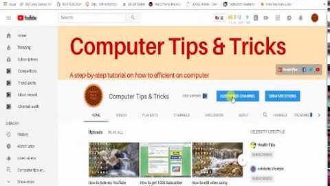 How to add social link in YouTube channel