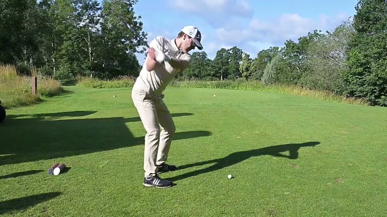 Prince Daniel of Sweden at at the annual Victoria golf tournament in Öland