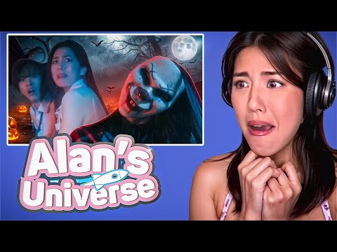 Reacting to Alan's Universe OUR SCHOOL IS HAUNTED