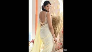 White Saree Queen