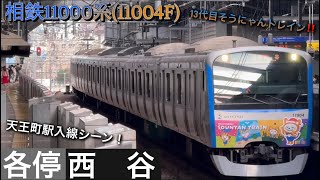 13代目そうにゃんトレイン‼️] 相鉄線 相鉄11000系(11004F) 13代目そう