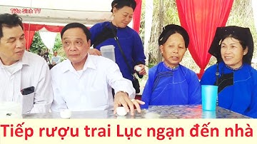 Gái Lạng Sơn tiếp sli trai Bắc Giang đến ăn cưới Quảng Lạc; hat sli lang son