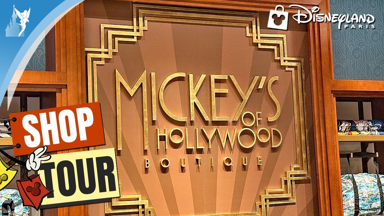 👜  Mickey's of Hollywood SHOP TOUR | Disneyland Paris 2025