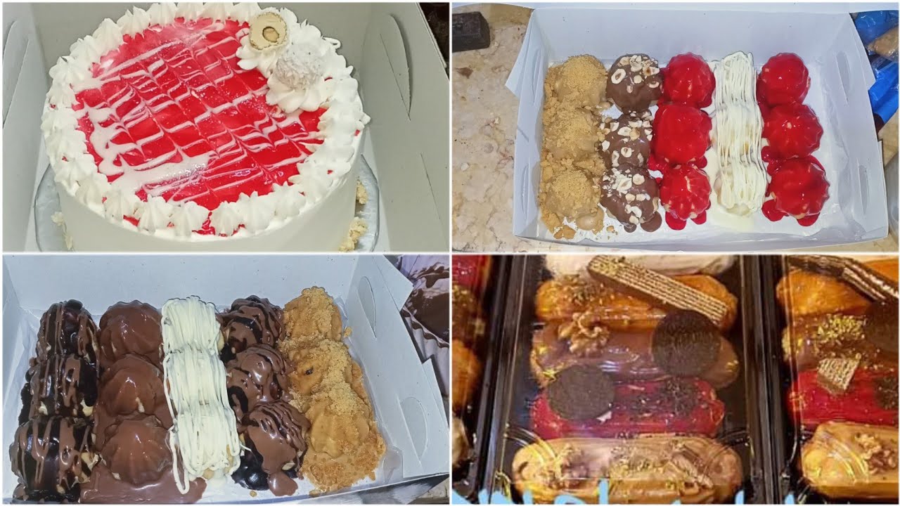 حرفيا في الزمن دا لو هكسب ٥ جنيه هقوم اشتغل حتي لو فيا ايه😭 اوردرات تورت،اكلير، برتفترول 🤑سعر البيع