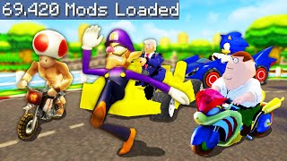 I downloaded EVERY Mario Kart Wii mod
