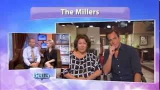 Will Arnett and Margo Martindale, stars of the "The Millers", October 2, 2013