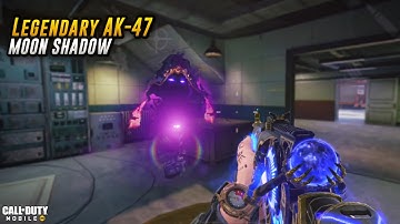 Legendary AK-47 "Moon Shadow" Gameplay | Inspection & Kill Effect | COD MOBILE