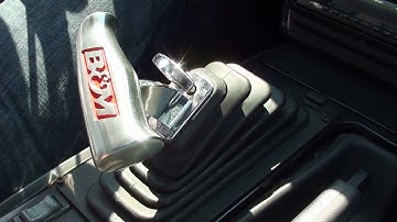 Shifting a Megashifter 1987 Pontiac Trans Am Project