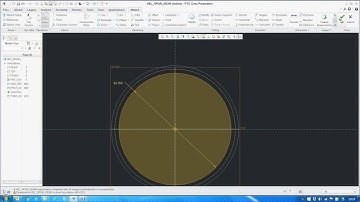 Spur and Helical Gear modeling in Creo Parametric 3.0