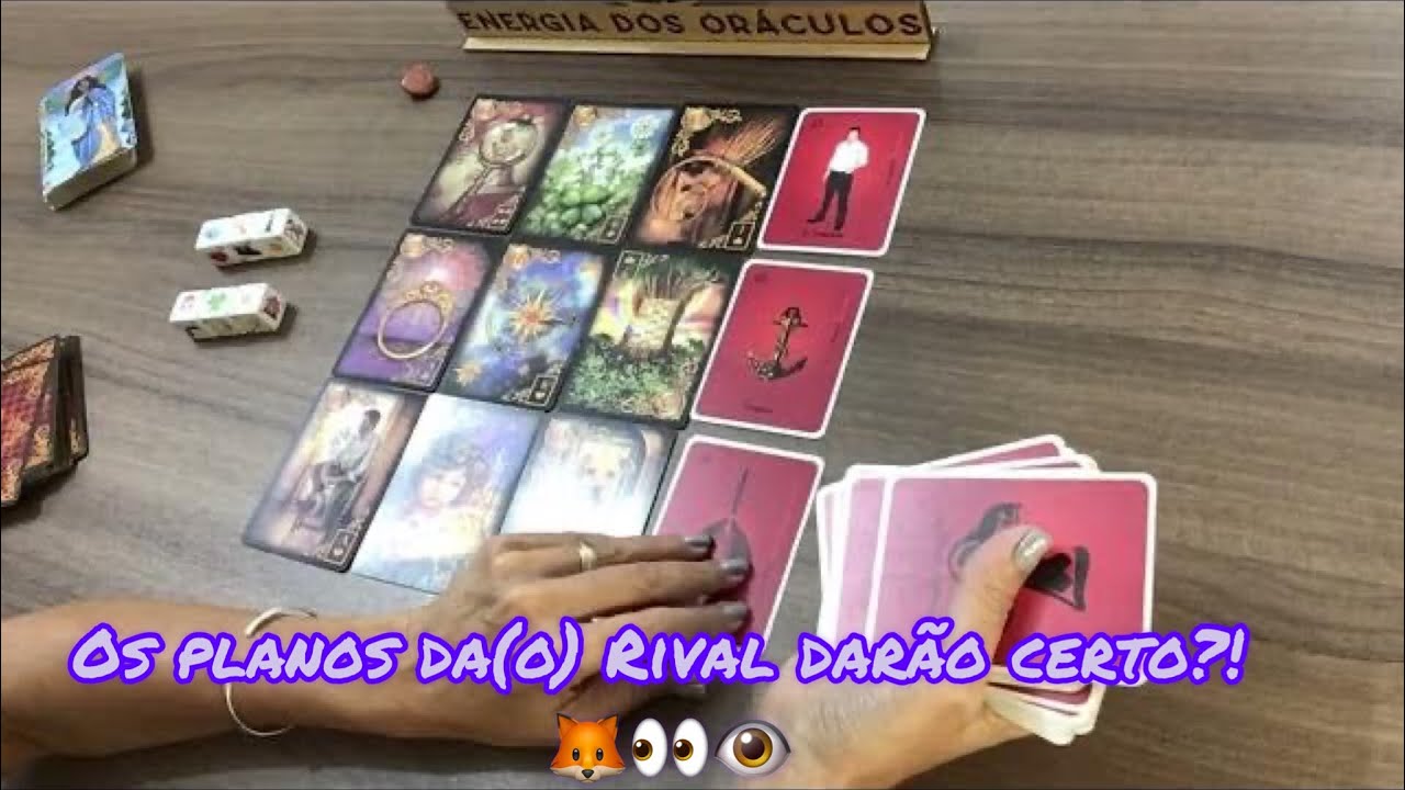 Os planos da(o) Rival darão certo?!# Tarot 🦊👀👁️