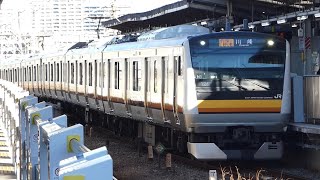 JR東日本 E233系 8000番台 N1編成 南武線 尻手駅 出線