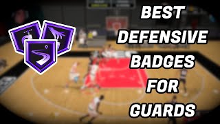 NBA 2K21 BEST DEFENSIVE BADGES FOR GUARDS!