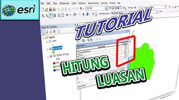 Tutorial menghitung luasan polygon di ArcMap (ArcGIS)