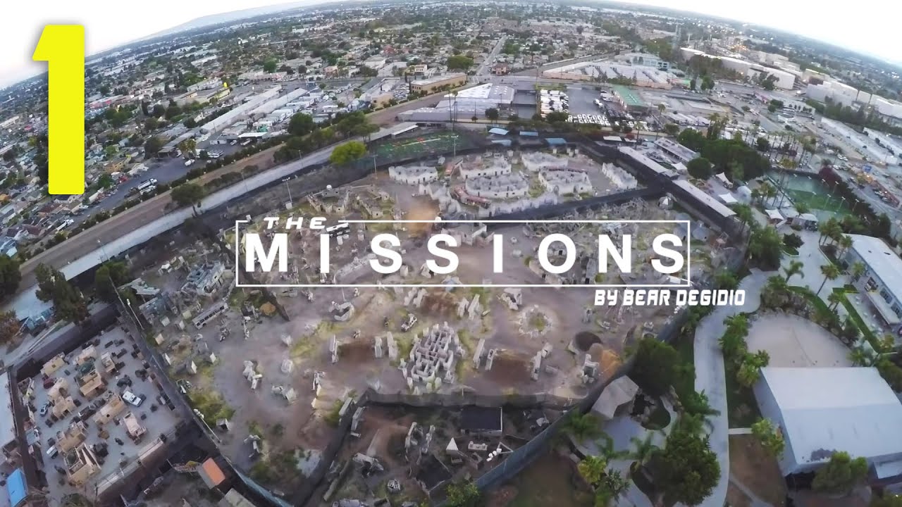 MISSION 001 Paintball & Airsoft Attack the Base at Hollywood Sports by Bear Degidio YouTube