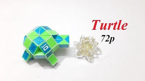 SLOW TUTORIAL - Rubik Twist or Xếp Hình Biến Thể 72 Pieces - Turtle