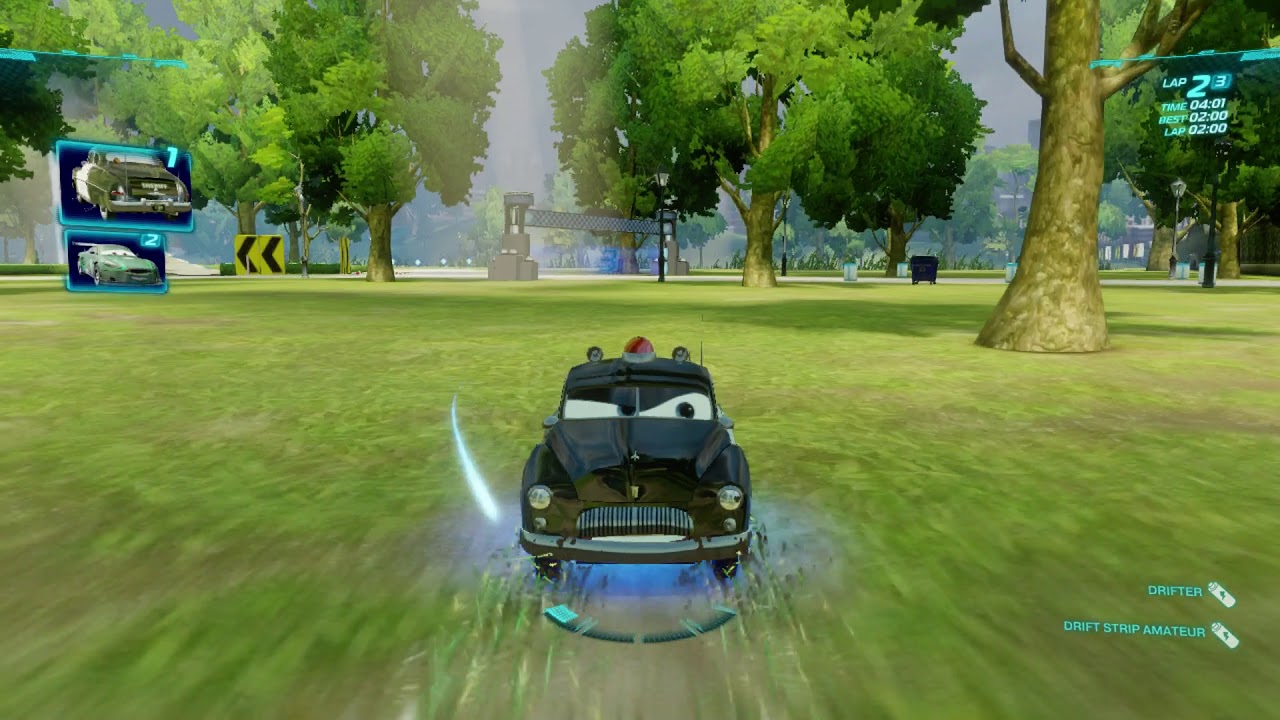 Cars 2 The Video Game Sheriff Hyde Tour! WhitePotatoYT! YouTube
