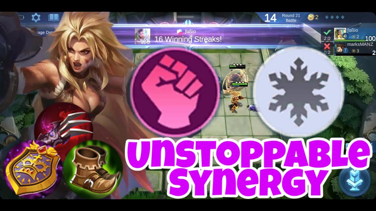 ML Magic Chess: Unstoppable Masha 100 HP WIN - YouTube