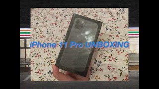 iPhone 11 Pro (unboxing \& ASMR)