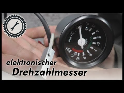 Video: So Installieren Sie Einen Drehzahlmesser