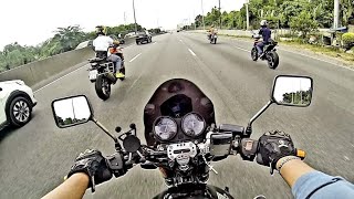 Back On CB400 | RFID Ride With BMW and KTM&#39;s | NLEX