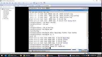 Linux Hướng dẫn các lệnh quản lý tập tin và thư mục P1