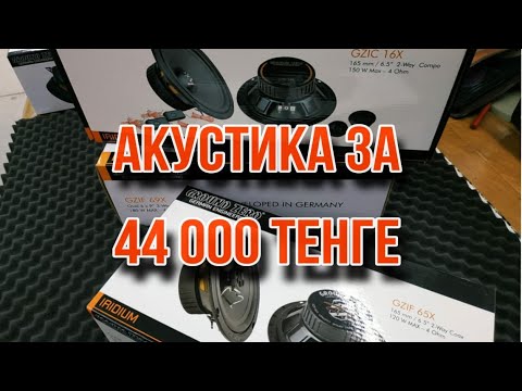 Ground Zero GZIC 16X, GZIF65X, GZIF69X бюджетные акустические системы