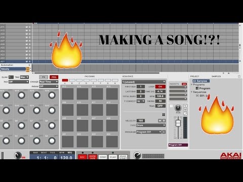 MPC ESSENTIALS TUTORIAL | MAKING A SONG WITH MPK MINI!!!