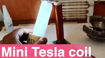 How to Make a Tesla Coil at Home | Wireless Power Transfer