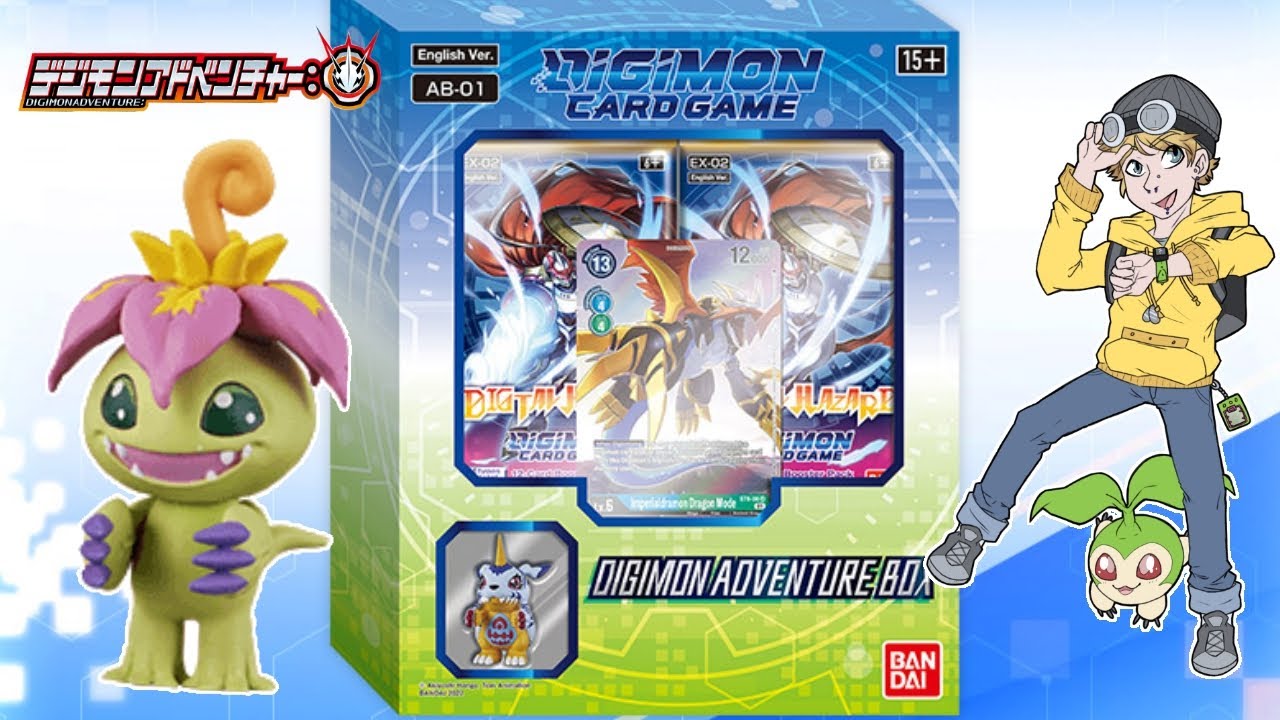 Digimon Card Game Adventure Box Unboxing and Review 