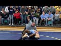 SAU Wrestling vs. Augustana (11/1/21) - Mick Chagnon wins by fall in 6:46 at 125 pounds