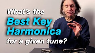 What's the best key harmonica for a given tune?