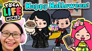 Toca Life World  Cherry goes TrickorTreating!!!