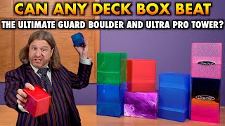 Can Any Deck Box Beat The Ultimate Guard Boulder and Ultra Pro Tower? | Magic The Gathering| Pokemon