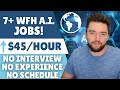 7 work from home ai artificial intelligence jobs no interview worldwide no experience