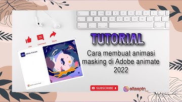 Tutorial! || Cara membuat animasi Teks Masking di Adobe animate 2022!!