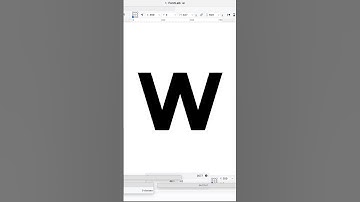w glyph draft FontLab 8 #fontlab8 #fontlab #glyph #type #typeface #typedesign #font #fonts #glyphs