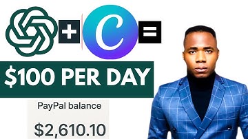 How to Make $100/Day with ChatGPT + Canva (No Experience Needed!)