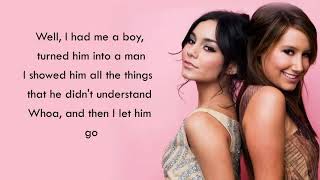lyrics( EX'S AND OH'S) Ashley Tisdale And Vanessa Hudgens
