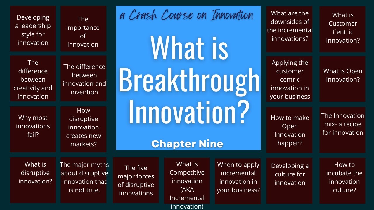 breakthrough innovation case study