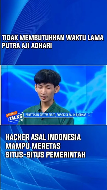 putra aji hacker indonesia yang di takuti bjorka #shorts