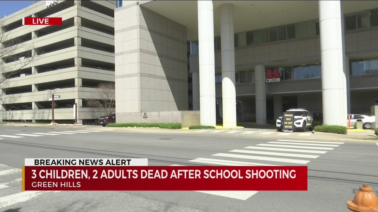 3 children, 2 adults killed in Nashville school shooting