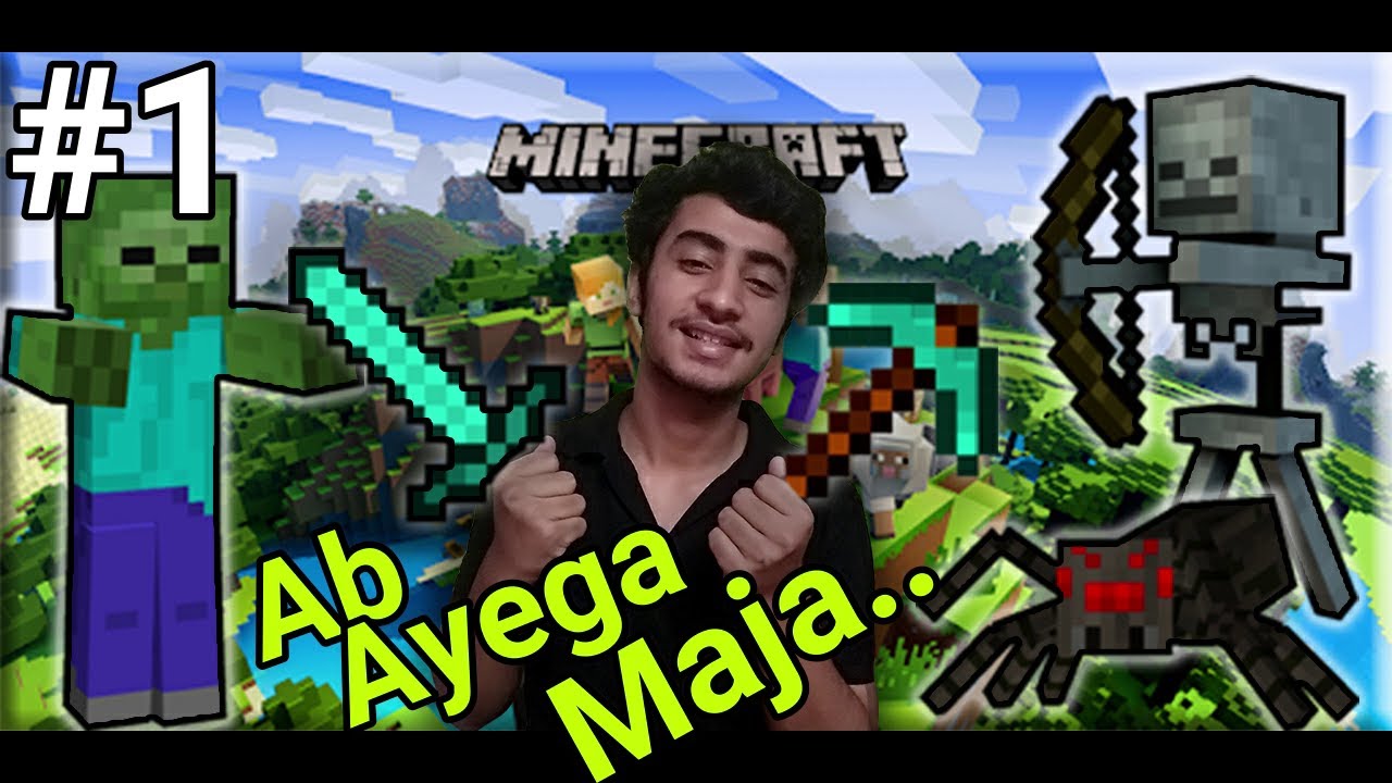 Building My First House In Minecraft ||Minecraft part 1|| - YouTube