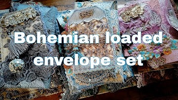 Boho envelope set restocked | flip through | boho needs