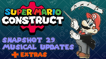 Super Mario Construct V8 Snapshot 29 - Lots of Musical Updates!