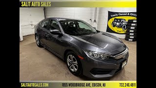 Salit Auto Sales - 2016 Honda Civic LX in Edison, NJ