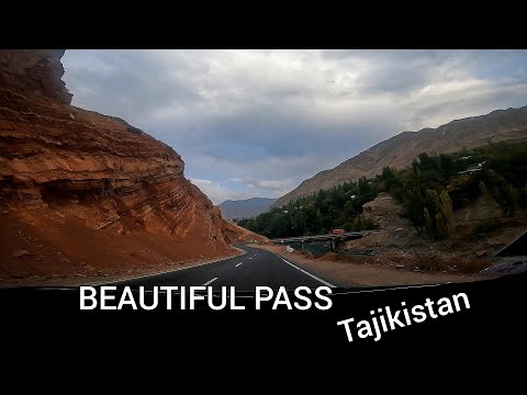 Красивые дороги Таджикистана. Перевал Шахристан. Beautiful roads of Tajikistan, Shakhristan pass.