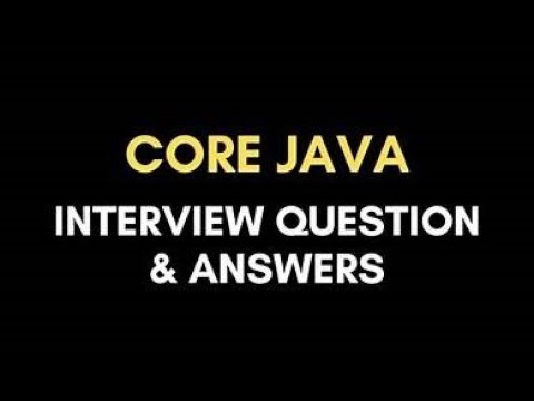 Java Technical Interview Questions 2024 - YouTube