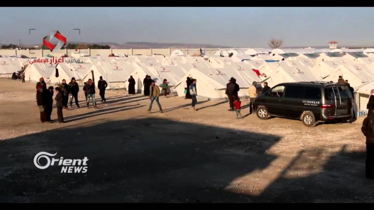 ريف حلب الشمالي  100 ألف شخص عالقون في منطقة اعزاز