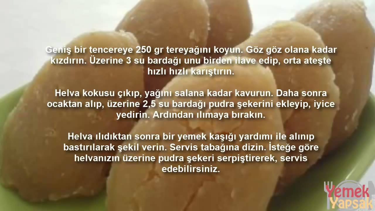 Kaşık Helvası Tarifi Kaşık Helvası Tarifi